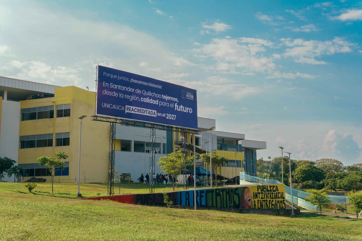 Universidad del Cauca (@unicauca) on Twitter photo Gracias al compromiso del <a href="/Mineducacion/">MinEducación</a> , recibiremos $3.000 millones para modernizar nuestra sede en Santander de Quilichao 🏗️. Una inversión clave que fortalecerá y mejorará el bienestar de nuestras y nuestros estudiantes.
👉 Conoce mas en : bit.ly/46q5xag Gracias al compromiso del <a href="/Mineducacion/">MinEducación</a> , recibiremos $3.000 millones para modernizar nuestra sede en Santander de Quilichao 🏗️. Una inversión clave que fortalecerá y mejorará el bienestar de nuestras y nuestros estudiantes.
👉 Conoce mas en : bit.ly/46q5xag