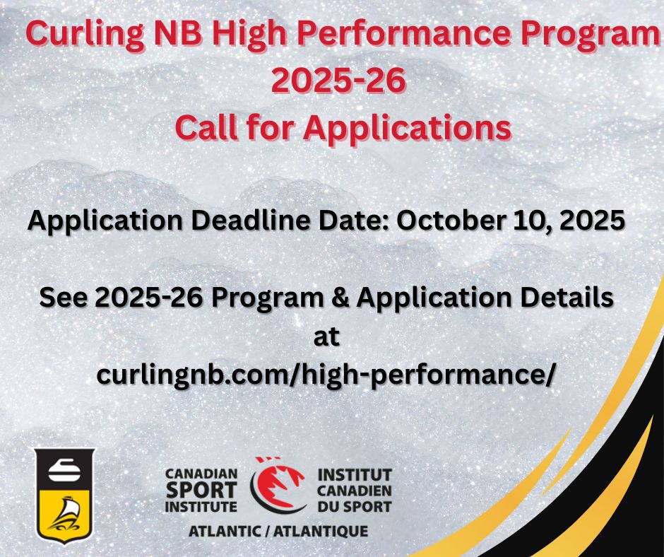CurlingNB's tweet image. ✨Curling NB is excited to announce that we are now accepting applications for the PILOT season of our High Performance Development Program.✨ Join us to elevate your skills and reach new heights in the sport. Limited spots available for consideration...apply now!
