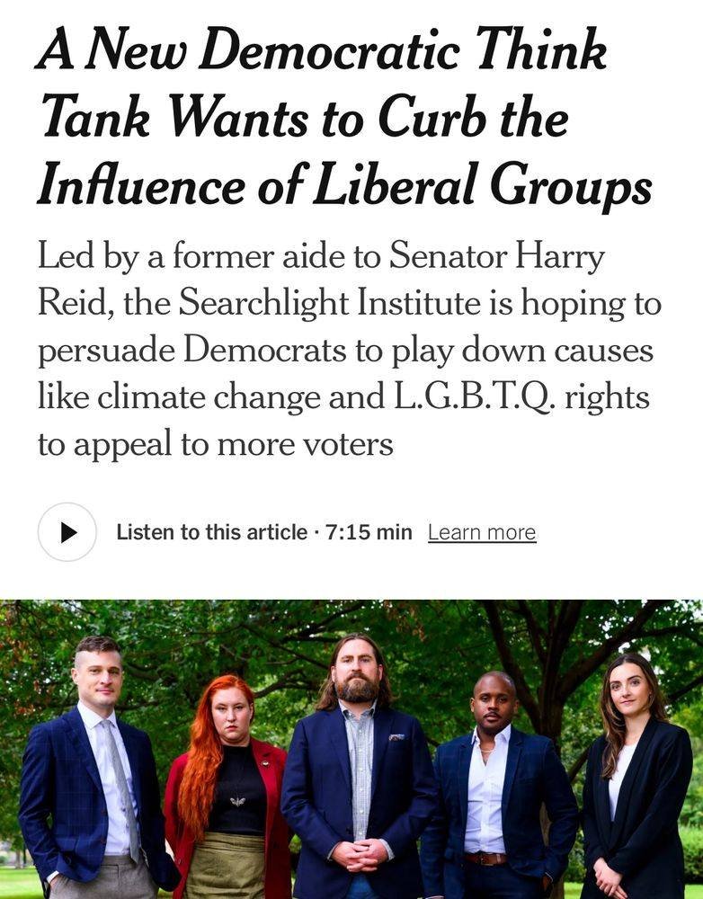 when i say there isn't an opposition party, this is what i mean: