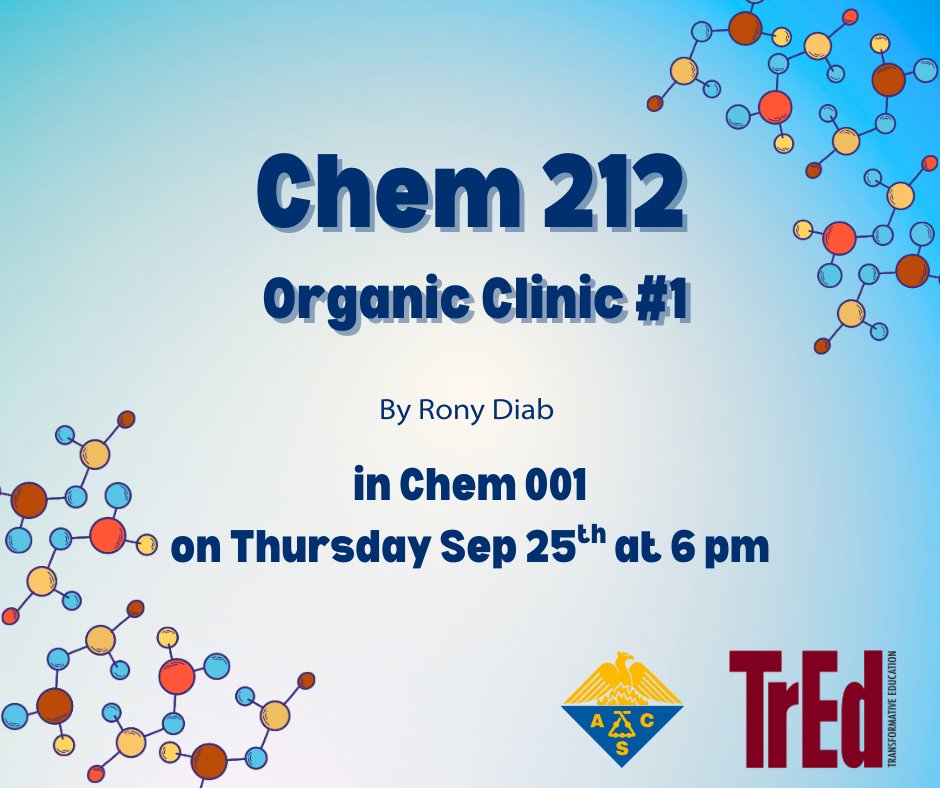 BilalRKaafarani's tweet image. Four clinics for 4 chemistry courses are arranged by 3 distinguished members of our #TrEd_Team_AUB to prepare students for their 1st exams in these courses @AUB_Lebanon.
#TrEd 
#TransformativeEducation