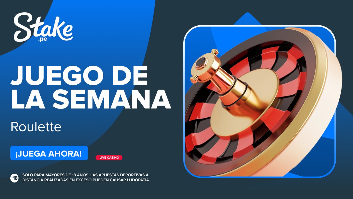 Roulette Live Casino 🤹🏻, ¡el nuevo juego de la semana! 

Estaremos regalando 25 free spins 🎰 a 2 Stakers aleatorios que den RT y comenten su user 💥

¡Juega ya! ➡️ bit.ly/46ncs40