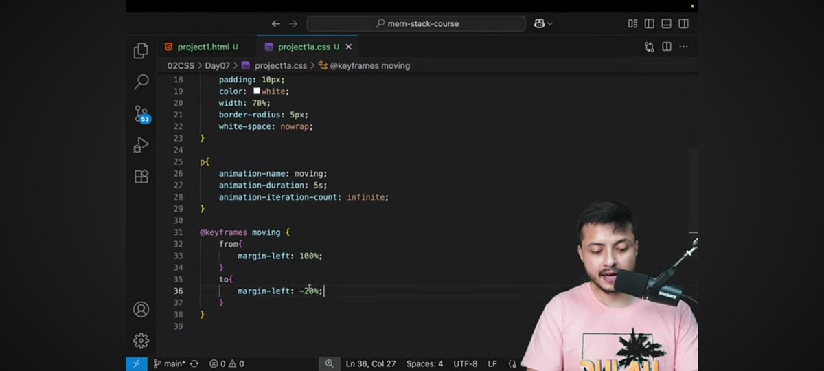 Snycoder_x's tweet image. 🌐 Day 13 of my Web Dev Defence Series: CSS Animations!
Mastered keyframes, transitions, easing, & smooth motion ✨
Animations can turn static pages into engaging experiences 🚀
#WebDevelopment #CSS #Animation #100DaysOfCode