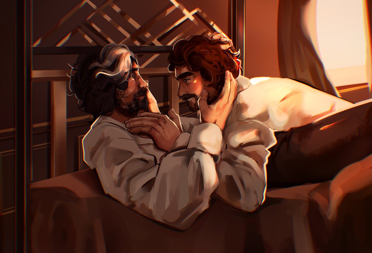 BiscuitVix's tweet image. Being french and drawing two french men in love....what a life #verstave #ClairObscurExpedition33