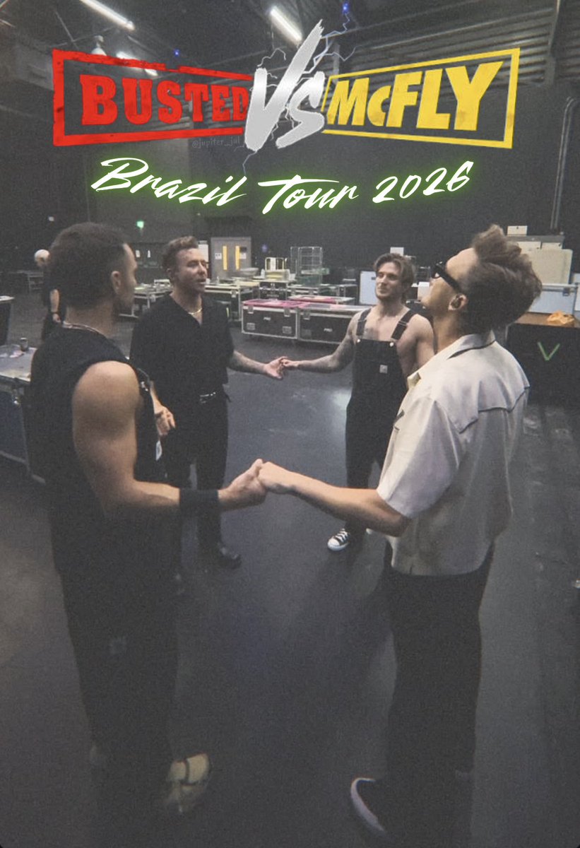 Brazil right now 🙏🏼🇧🇷

<a href="/mcflymusic/">mcfly</a> <a href="/Busted/">Busted</a>
<a href="/TomFletcher/">Tom Fletcher</a> <a href="/itsDannyJones/">Danny Jones</a> <a href="/mcflyharry/">Harry Judd</a> <a href="/DougiePoynter/">Dougie Poynter</a> <a href="/JamesBourne/">James Bourne</a> <a href="/CharlieSimpson/">Charlie Simpson</a> <a href="/mattjwillis/">matt willis</a>