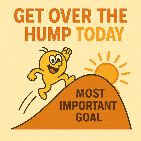 Start today focused on setting up your most important goal for success this week.