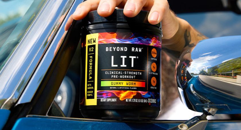 Nutraceuticals World (@nutworld) on Twitter photo . <a href="/GNCLiveWell/">GNC</a> just introduced Lit V2, a reformulated version of its Beyond Raw Lit pre-workout with higher doses of creatine, L-citrulline, and electrolytes, and no artificial colors. New flavors added to the lineup include passion orange guava and gummy shark. 
Read More ➡️ . <a href="/GNCLiveWell/">GNC</a> just introduced Lit V2, a reformulated version of its Beyond Raw Lit pre-workout with higher doses of creatine, L-citrulline, and electrolytes, and no artificial colors. New flavors added to the lineup include passion orange guava and gummy shark. 
Read More ➡️
