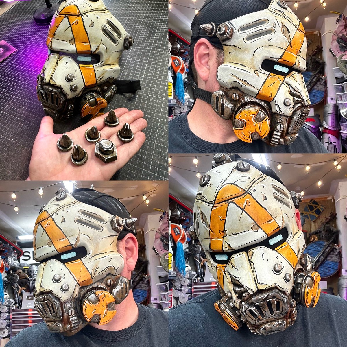 As a final touch I dug through my numerous bins of resin cast greeblies to find some pieces to add to the straps. Prop makers are pretty much organized hoarders…but sometimes we are justified locating the right part for the job!

3D file <a href="/Borderlands/">Borderlands</a> 
Printer <a href="/BambulabGlobal/">Bambu Lab</a>