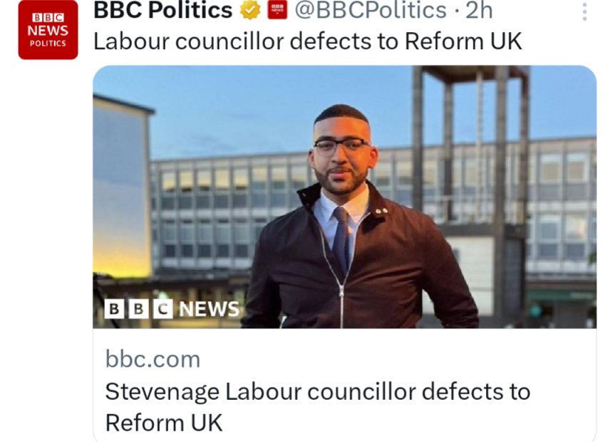 Cllr Scott Brerton 🌹 (@scottbrerton) on Twitter photo Any Labor Councillor who defects to Reform UK was never really a Labour Councillor. Any Labor Councillor who defects to Reform UK was never really a Labour Councillor.