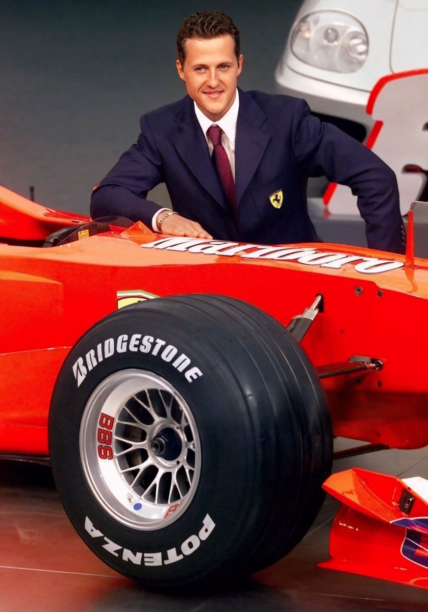 _MSchumacher's tweet image. Exactly 8 months after this photo they would become World Champions for the first time

#KeepFightingMichael