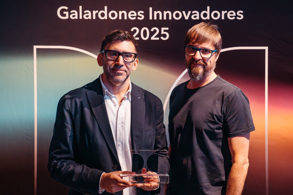 Academiadecine's tweet photo. La Academia de Cine, reconocida en los Premios Dolby Innovadores 2025. @Dolby_Spain 
https://t.co/TtZmswMsDF https://t.co/zqCQaODouf