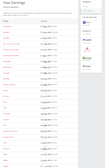 smartspendcode's tweet image. Many are still not convinced whether TopCashback gives real value or not… believe me, these are my actual purchases and earnings from different Indian vendors via their site, and it’s a total no brainer 💸
Sign up 🔗 topcashback.com/ref/smartspend… , complete $10 earnings, and get an…