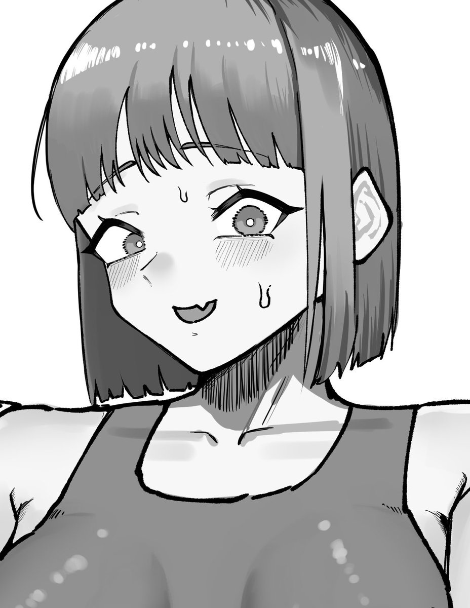 明日には完成させたいメス男子の絵 