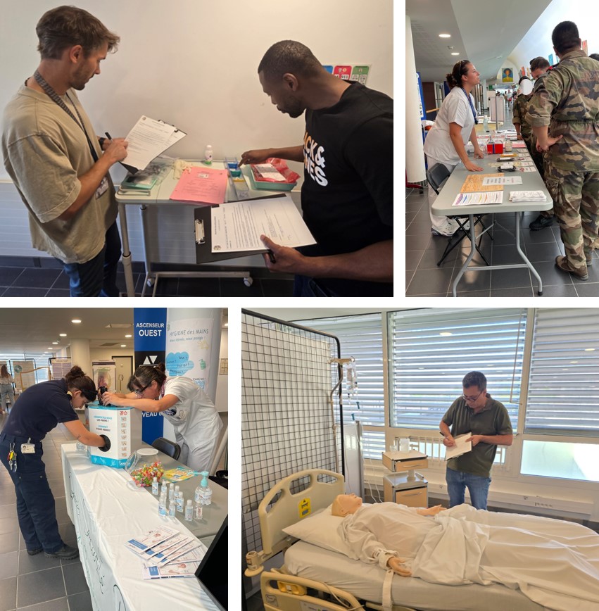 HôpitalSainteAnne 83 (@comhiasa) on Twitter photo Journée de la sécurité des patients à L'HNIA Sainte-Anne #SSA. Stands d'information, quizz, activites techniques, chambre des erreurs, les personnels de l'hôpital avaient le choix pour se tester et travailler à l'amélioration de la qualité et sécurité des soins. <a href="/santearmees/">SantéArmées</a> Journée de la sécurité des patients à L'HNIA Sainte-Anne #SSA. Stands d'information, quizz, activites techniques, chambre des erreurs, les personnels de l'hôpital avaient le choix pour se tester et travailler à l'amélioration de la qualité et sécurité des soins. <a href="/santearmees/">SantéArmées</a>