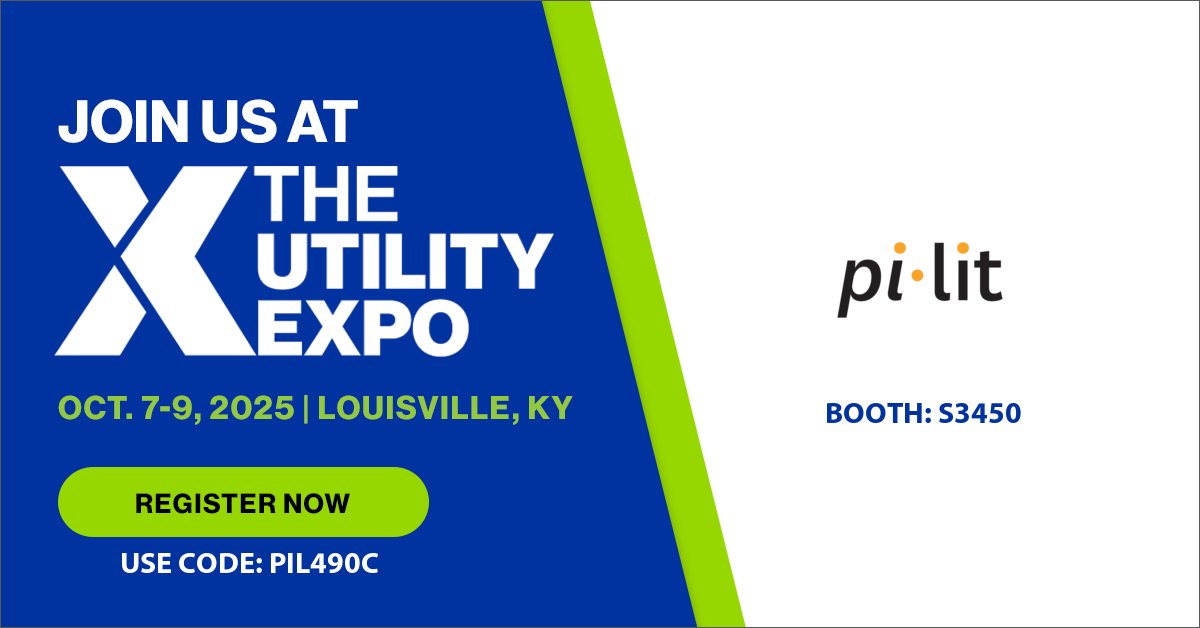Join us at The Utility Expo 2025 in Louisville, KY, October 7-9th, 2025. We’ll be there in booth S3450 with live product demonstrations.

Register with code: PIL490C to save. hubs.la/Q03JGGhs0 

#TheUtilityExpo2025 #Utilities #FleetSafety #VisionZero #WorkerSafety