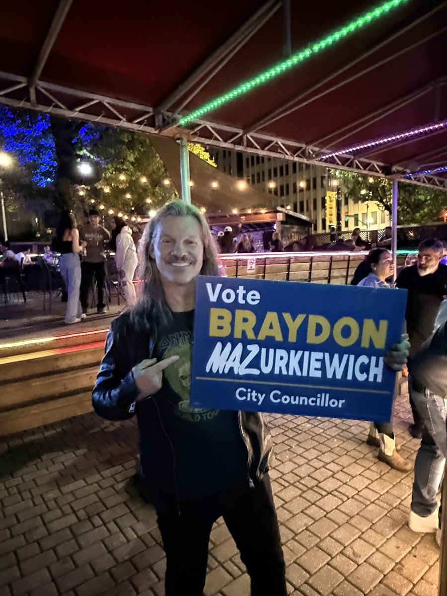 Braydon Maz (@braydonmaz) on Twitter photo “My friend Braydon will get the Louise bridge built and be the best City Councillor Elmwood - East Kildonan has seen in decades” - <a href="/IAmJericho/">Chris Jericho</a> “My friend Braydon will get the Louise bridge built and be the best City Councillor Elmwood - East Kildonan has seen in decades” - <a href="/IAmJericho/">Chris Jericho</a>