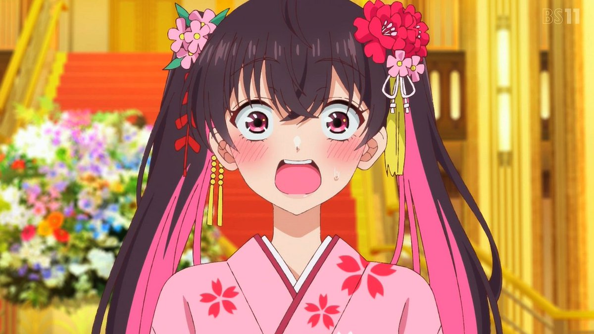 yuto01403093's tweet photo. あらかわいいwwwwww

#帝乃三姉妹は案外チョロい。
#home11
#帝乃三姉妹
#mikadono_anime
#MikadonoFamily https://t.co/v3oK58LqpG