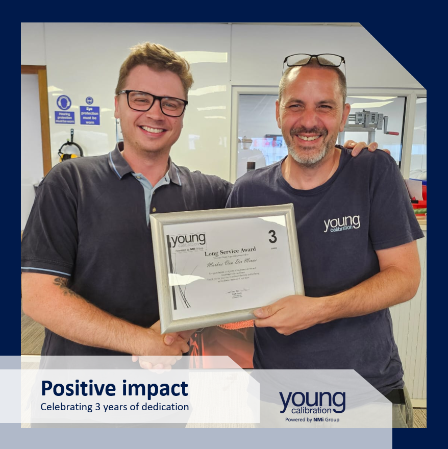 YoungCalibratio's tweet photo. Congratulations to Markus on 3 years with Young Calibration Ltd! As Assistant Team Leader, Markus’s expertise and dedication are essential to our calibration labs’ success. Thank you for your commitment and for consistently upholding our standards, well done on this milestone! https://t.co/Ckp80relDS