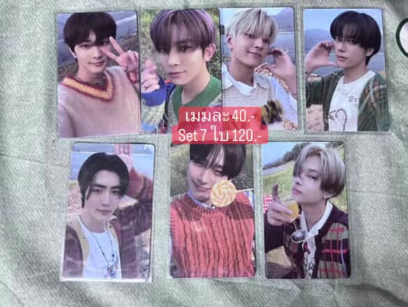 พร้อมส่งทุกใบค่ะ ทักมาคุยกันก่อนได้ ค่าส่งเหมาๆ 29.- เพิ่มเติมทักเดมค่ะ #ตลาดนัดENHYPEN #ตลาดนัดเอนไฮเพน