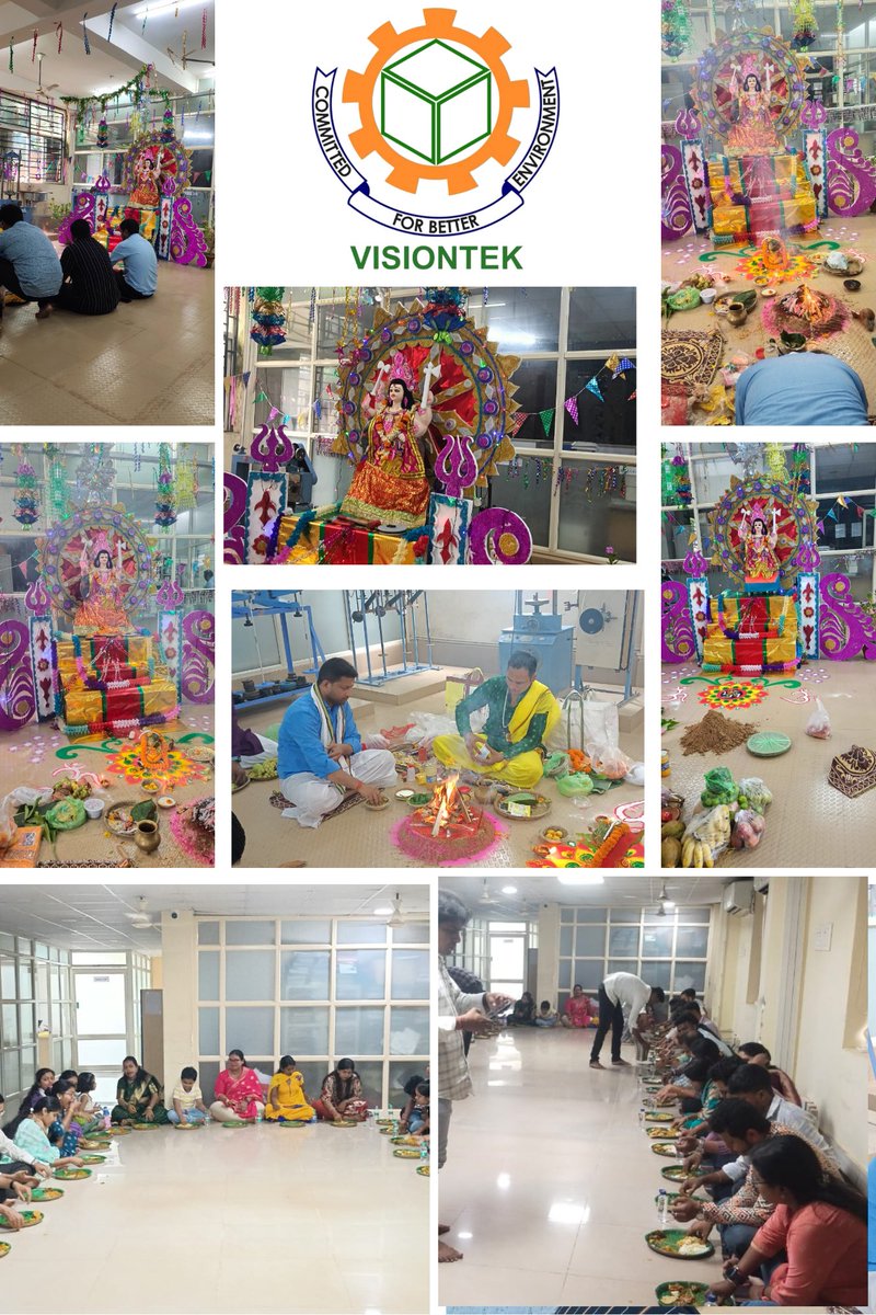 Visiontekcs's tweet image. Offer flowers, akshat (uncooked rice), sweets, and light a diya. Dedicate your offerings to Lord Vishwakarma and seek his blessings. Set up an idol of the deity and worship with devotion. Clean your workplace to invite good fortune and positive energy.