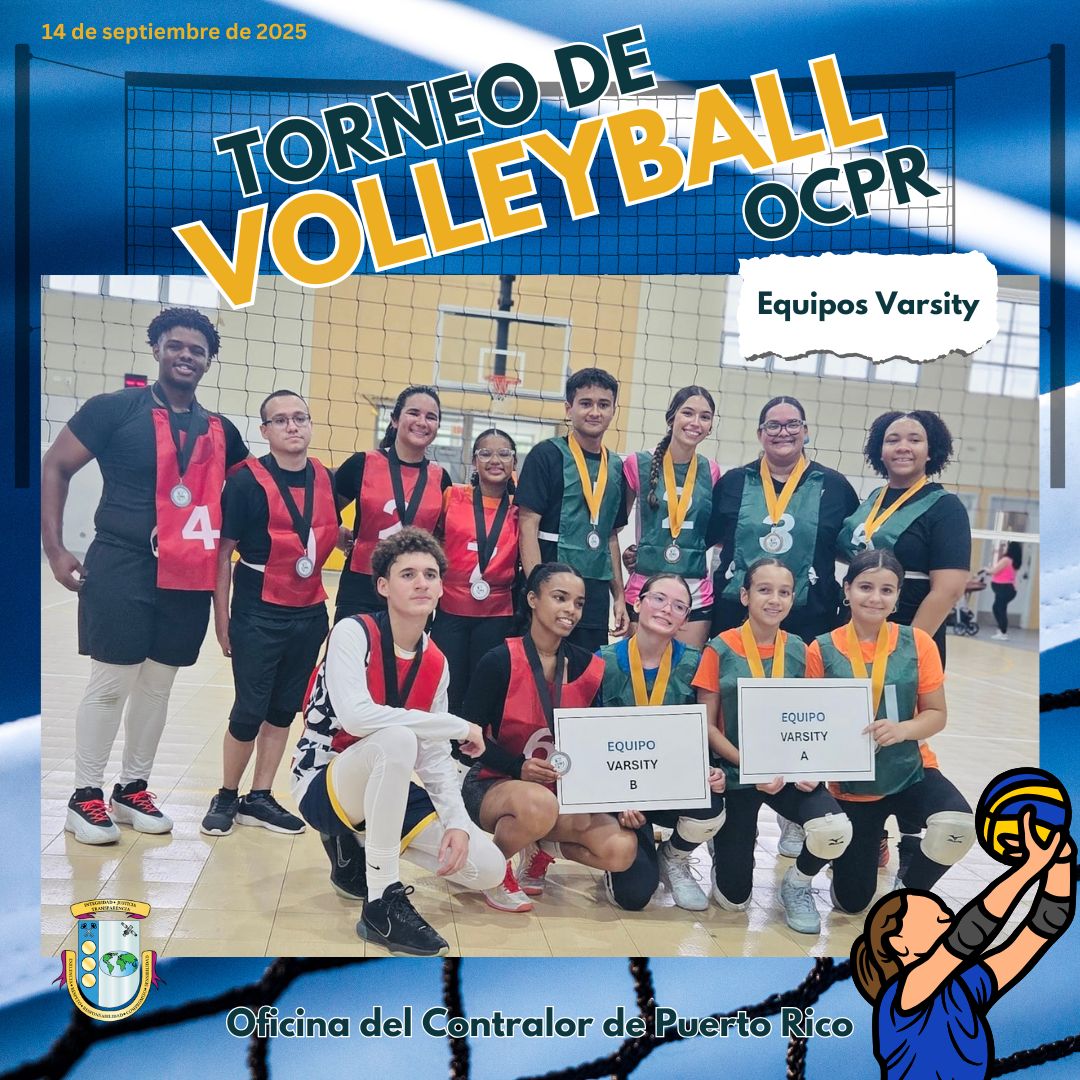 ocpronline's tweet photo. 🏐 ¡Gracias por un domingo lleno de energía!

El pasado 14 sept 2025, compartimos un día lleno de energía, deporte y alegría en nuestro Torneo de Voleibol, celebrado en las facilidades del Departamento de Recreación y Deportes de San Juan. @ocpronline 

#ocprinforma https://t.co/oQ0jr7AFQb