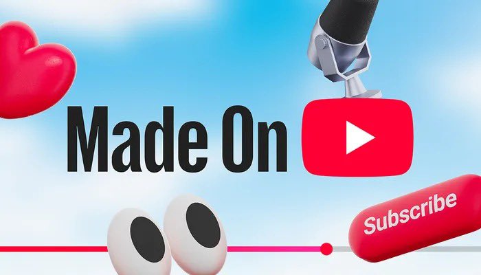 اخبار رهيبة لصناع المحتوى! 
لا تفوتكم التحديثات اللي توها طالعة من حدث #MadeOnYouTube 🤩!

أولاً، إحنا فخورين فيكم وبنينا سوا اقتصاد مبدع، وللعلم يوتيوب دفع أكثر من 100 مليار دولار لصناع المحتوى والفنانين وشركاء الإعلام عالمياً في آخر 4 سنوات بس! 💸

واليوم أطلقنا أدوات جديدة