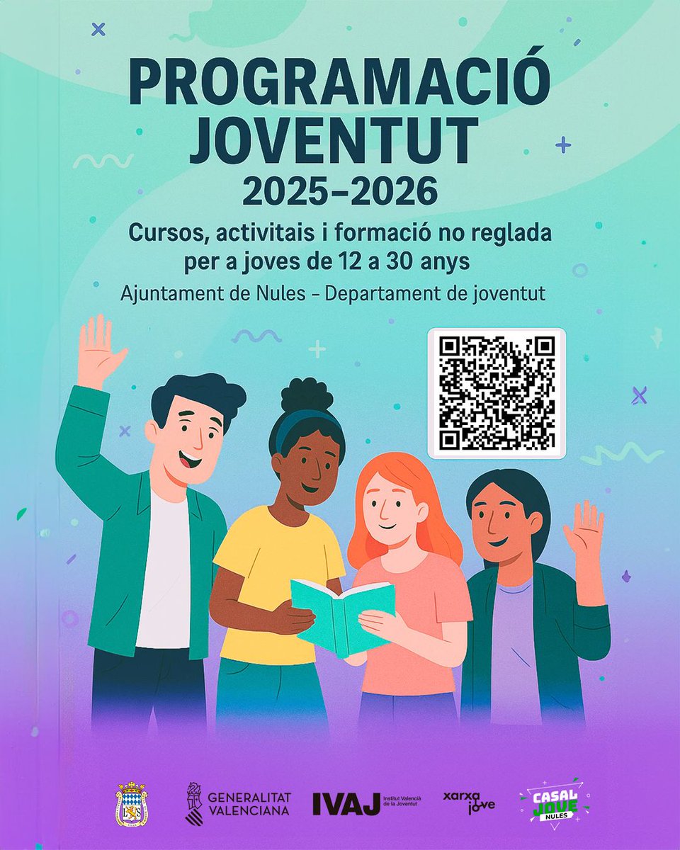 noticies_d's tweet image. NULES// NULES INCLOU A LA PROGRAMACIÓ DE JOVENTUT UN NOU PROJECTE  EDUCATIU
noticiesdigitals.com/nules-inclou-a…
#Nules #programació #joventut #projecteeducatiu #noticies