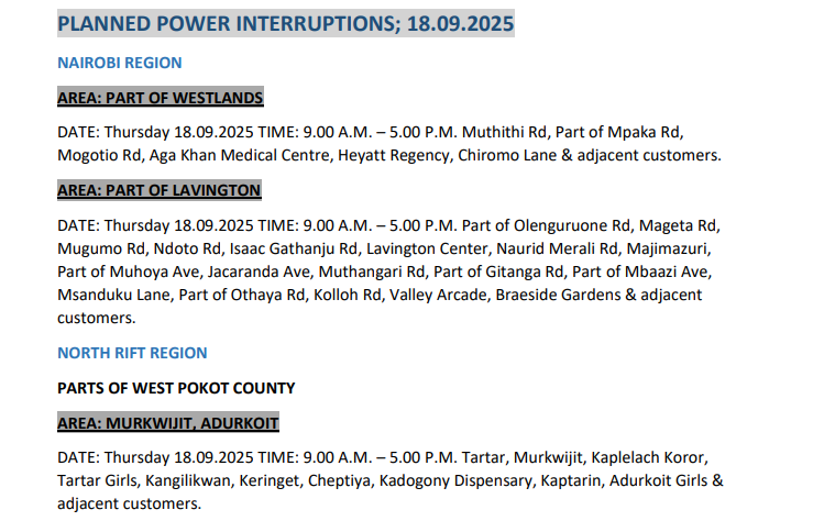 Kenya Power tweet media