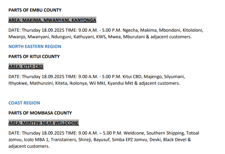 Kenya Power tweet media