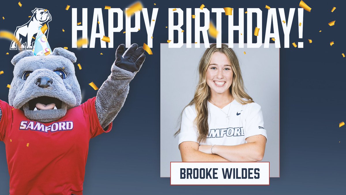 Samford Softball (@samfordsb) on Twitter photo โ๏ธ Bulldog Birthdays this weekโผ๏ธHope you have great ones Ella and Brooke ๐๐
#AllForSAMford โ๏ธ Bulldog Birthdays this weekโผ๏ธHope you have great ones Ella and Brooke ๐๐
#AllForSAMford