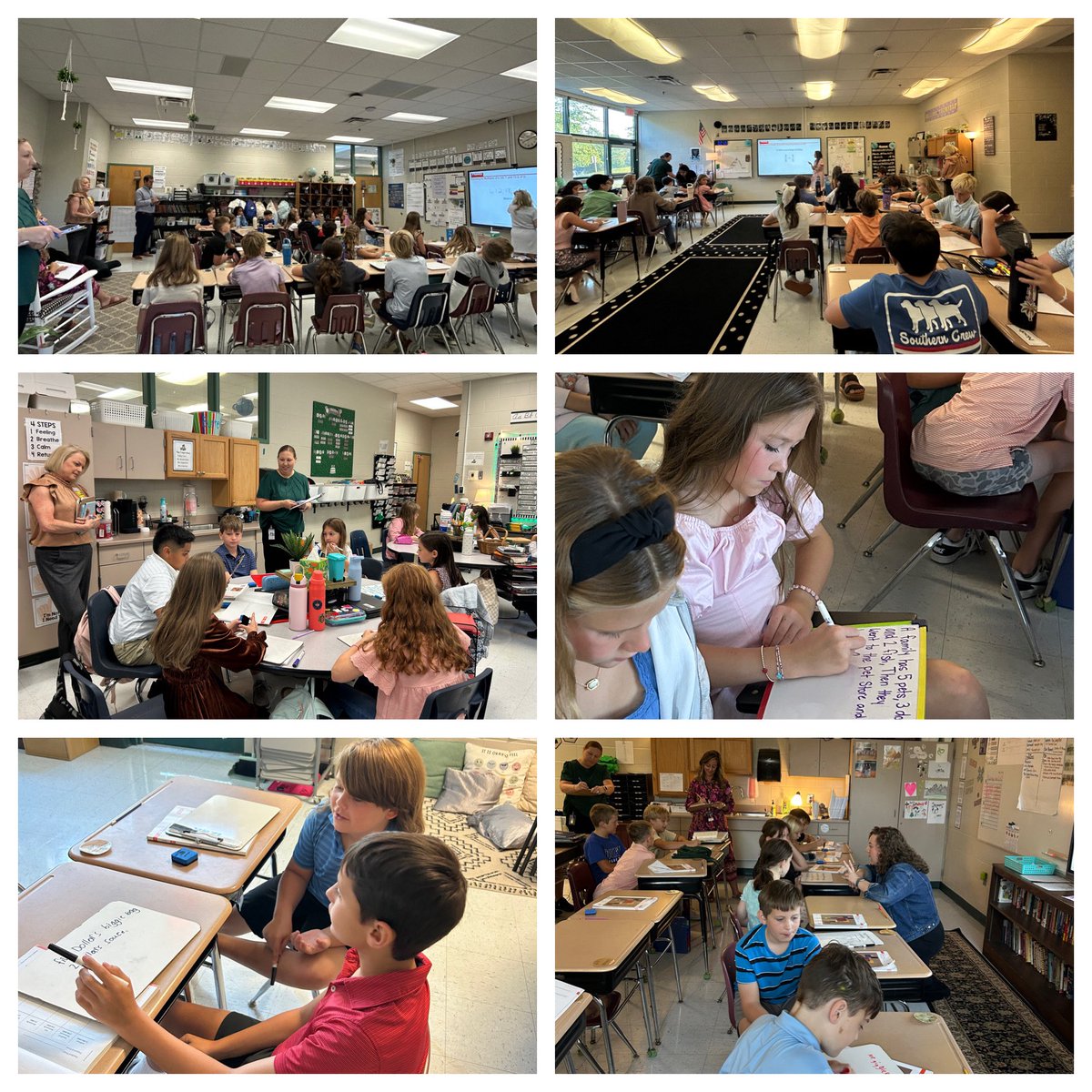 Our teachers are collaborating to deliver effective lessons and support learners each day in math! Our 4th &amp; 5th grade Jr. Trojans impressed the district Eureka walkthrough team today with their mathematical thinking 💡➗✖️<a href="/GreatMindsEd/">Great Minds</a> #TheTrojanWay <a href="/Hall_Schools/">Hall County Schools</a> <a href="/PamBlackwell88/">Pam Blackwell</a>