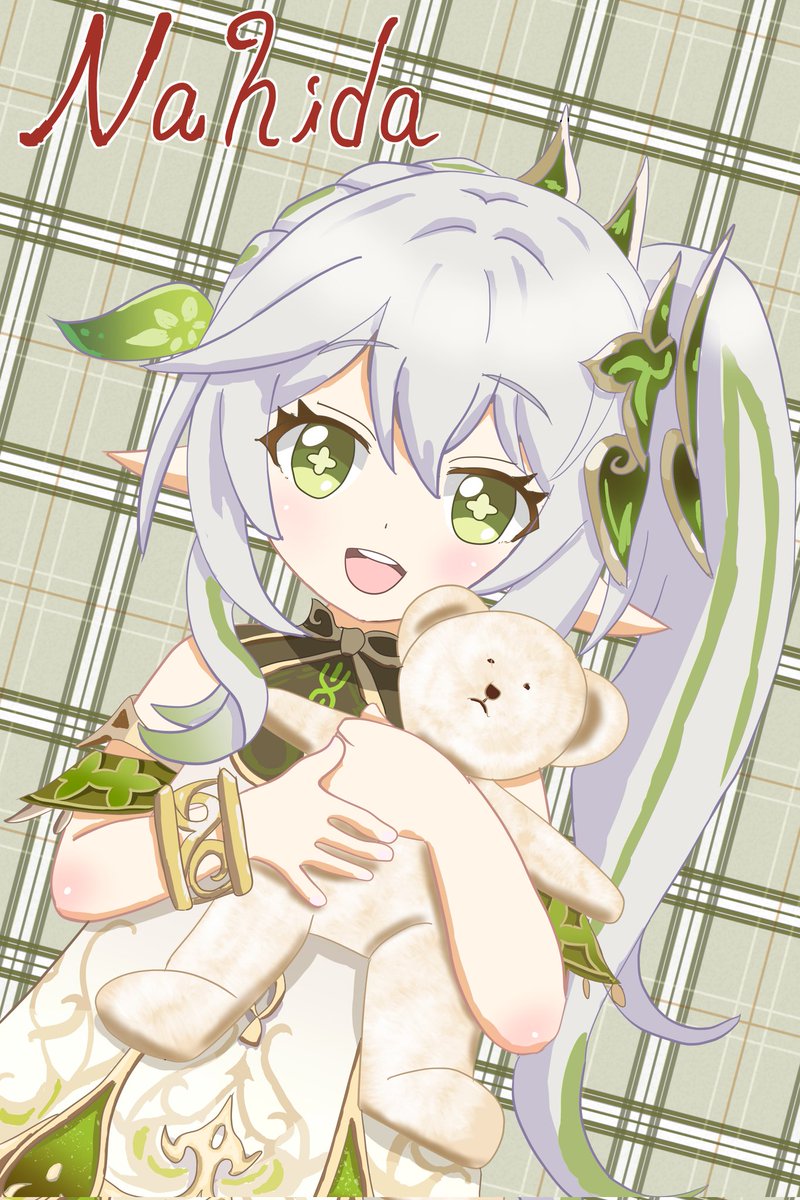 原神のナヒーダを描きました✨
#GenshinImpact 
#ナヒーダ