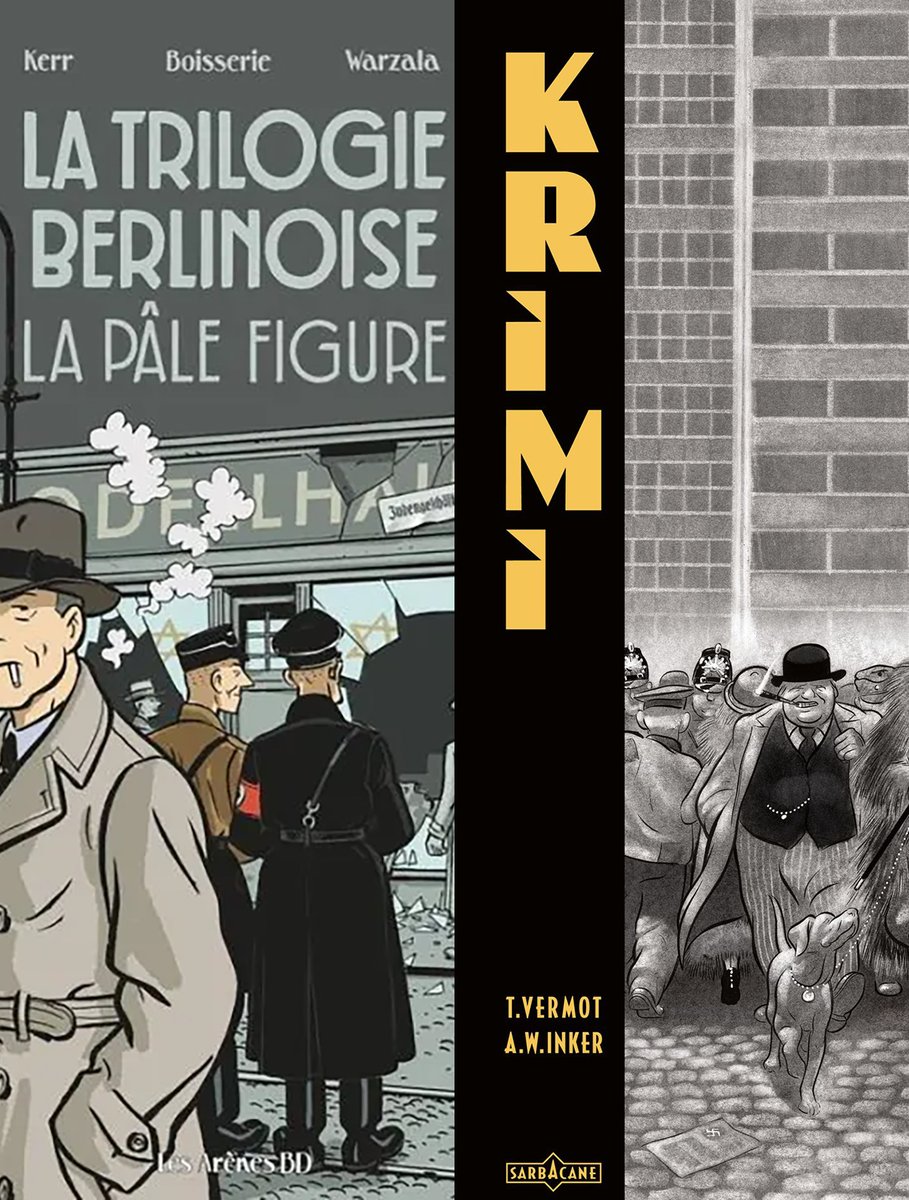 Nouveau partenariat avec le podcast "Quoi de neuf en Histoire ?" pour Cases d'Histoire. A la clef, la chronique de La Pâle figure, de Pierre  Boisserie et François Warzala et Krimi de Thibault Vermot et Alex W. Inker.
➡️smartlink.ausha.co/la-bedetheque-…