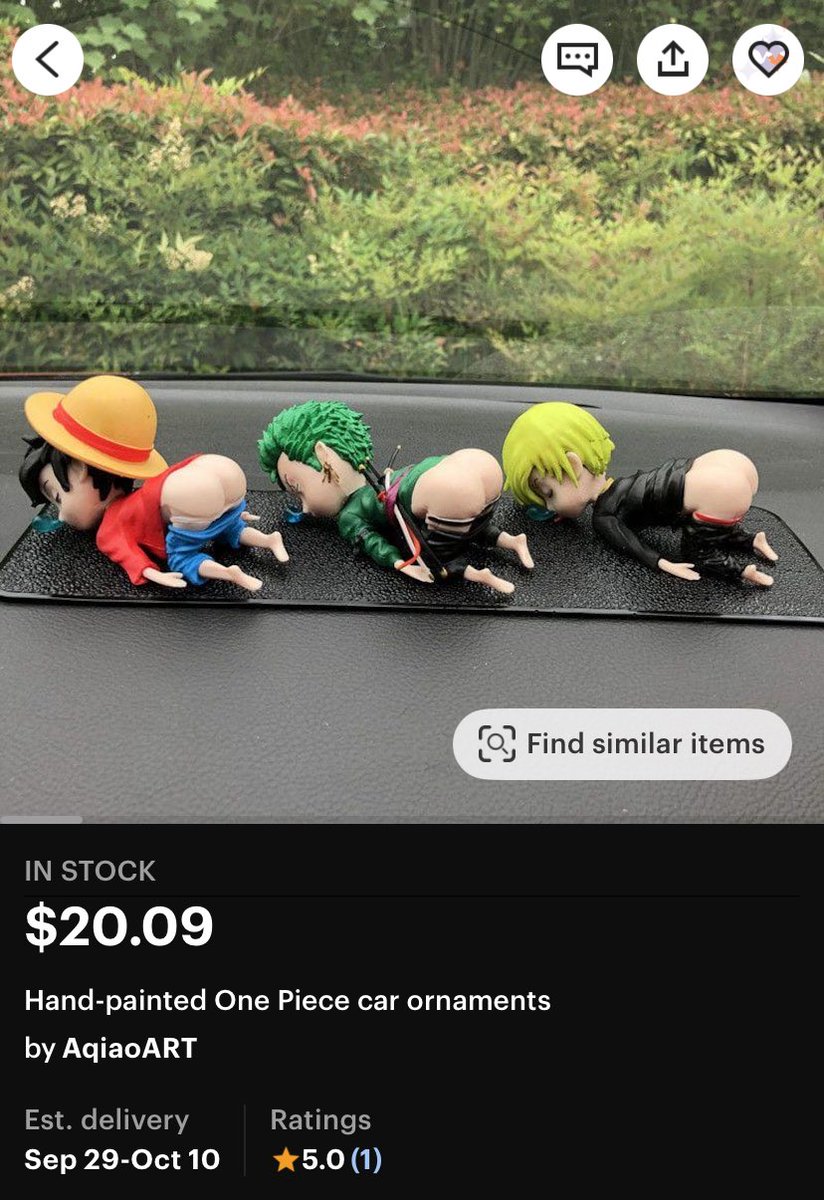 run to etsy, sprint if you have to