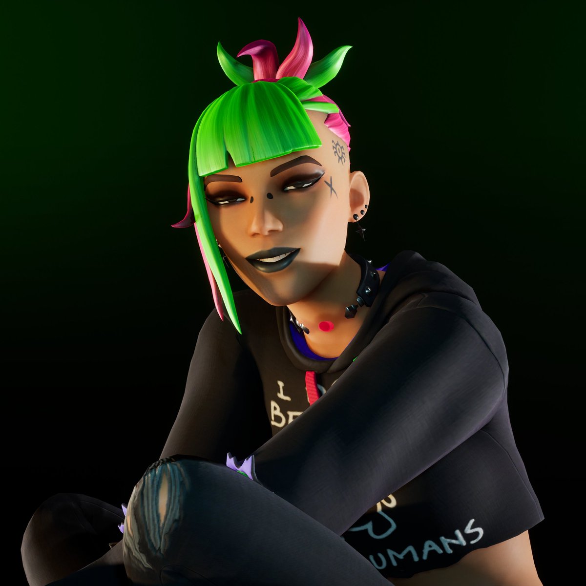 PiLotTRr's tweet photo. 3 photos of Bug Punk Sunny.
#Fortnite #Fortography #FortniteArt #FortnitePics #fortnitephotography #fortniteskins #FortniteGirl #VirtualPhotography https://t.co/MX0SzLprUS