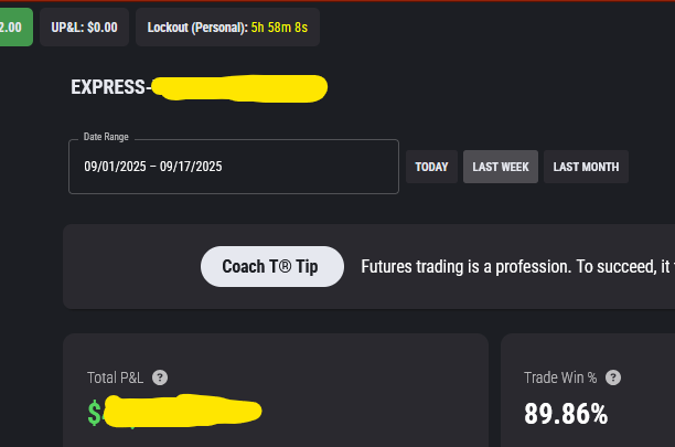 <a href="/Topstep/">Topstep</a> Lockout feature is the best feature in the prop space. Use it, lock in your profits and get out of the market.