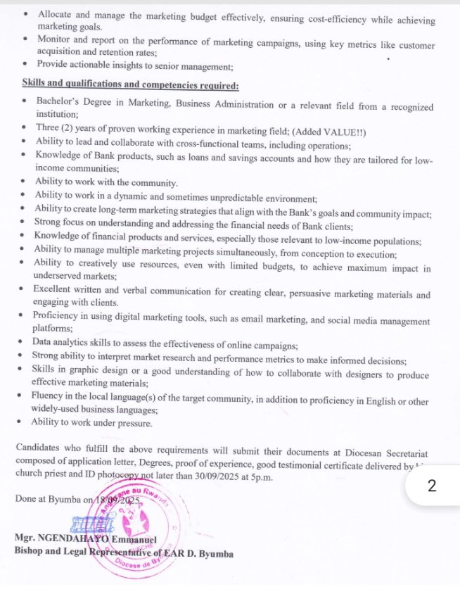 🚨Job Advertisement 🚨