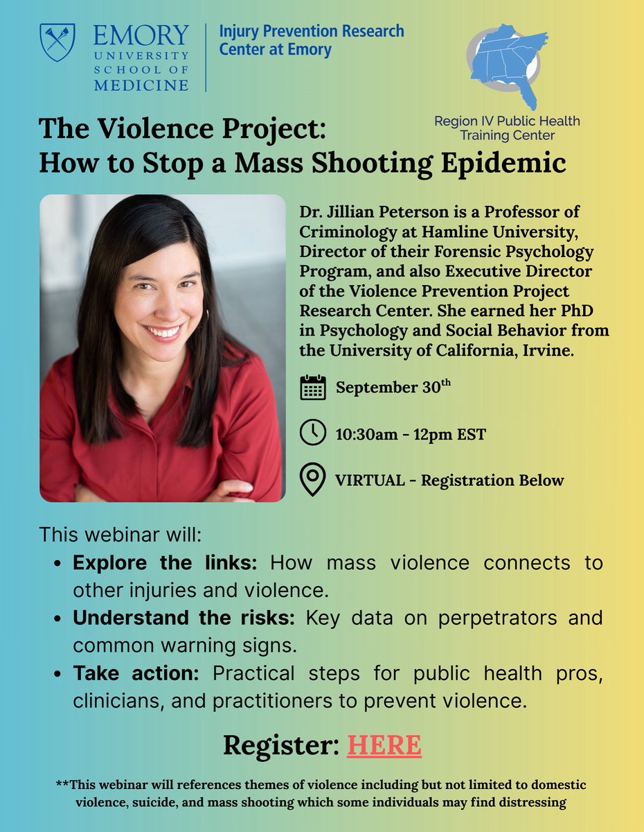 Injury Prevention Research Center at Emory tweet media