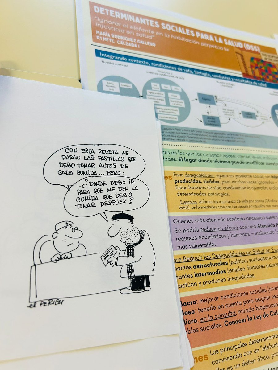 Los determinantes sociales para la salud: las causas de las causas. 🏡💸👨‍🏭 #MIRcoles