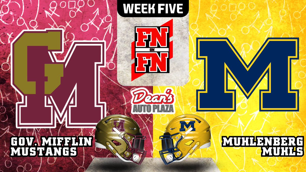 Flagship Network (@_flagship_) on Twitter photo MUSTANGS, MUHLS, MIDWAY INTO THE SEASON
These two squads enter Friday night with two different backstories.
<a href="/gmhsfball/">Governor Mifflin HS Football</a> looking to get on the plus side of .500 .. the Mustangs secured a narrow win 2 weeks prior to Hempfield, before falling last week to Exeter Twp. They are 2-2 MUSTANGS, MUHLS, MIDWAY INTO THE SEASON
These two squads enter Friday night with two different backstories.
<a href="/gmhsfball/">Governor Mifflin HS Football</a> looking to get on the plus side of .500 .. the Mustangs secured a narrow win 2 weeks prior to Hempfield, before falling last week to Exeter Twp. They are 2-2