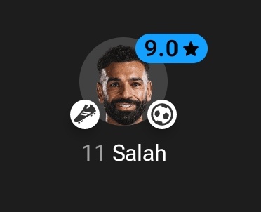 Mo Salah is back again for the Balon D'Or run.

What a way to start our 2025/26 UCL campaign.