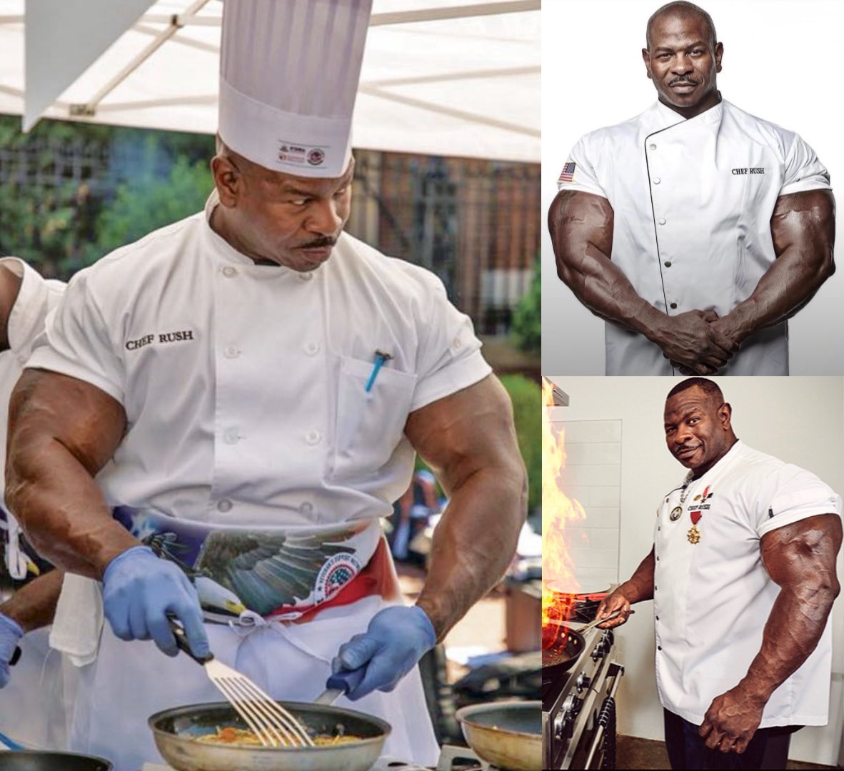 mymixtapez's tweet image. Former White House chef Andre Rush is one of the first chefs to have cooked for four presidents: Clinton, Bush, Obama, and Trump ๐จ๐พโ๐ณ๐ฏ