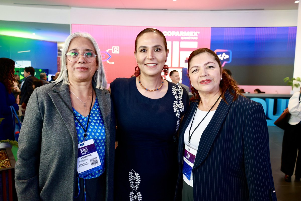 MarthaSotoQro's tweet image. La Feria Internacional de Innovación y Emprendimiento #FIlE, de @coparmexqro1 abrió sus puertas, convirtiéndose en un punto de encuentro para quienes buscan ideas en proyectos que fortalecen el emprendimiento y colocan a Querétaro en el mapa de la innovación. 💡🌎
#educación