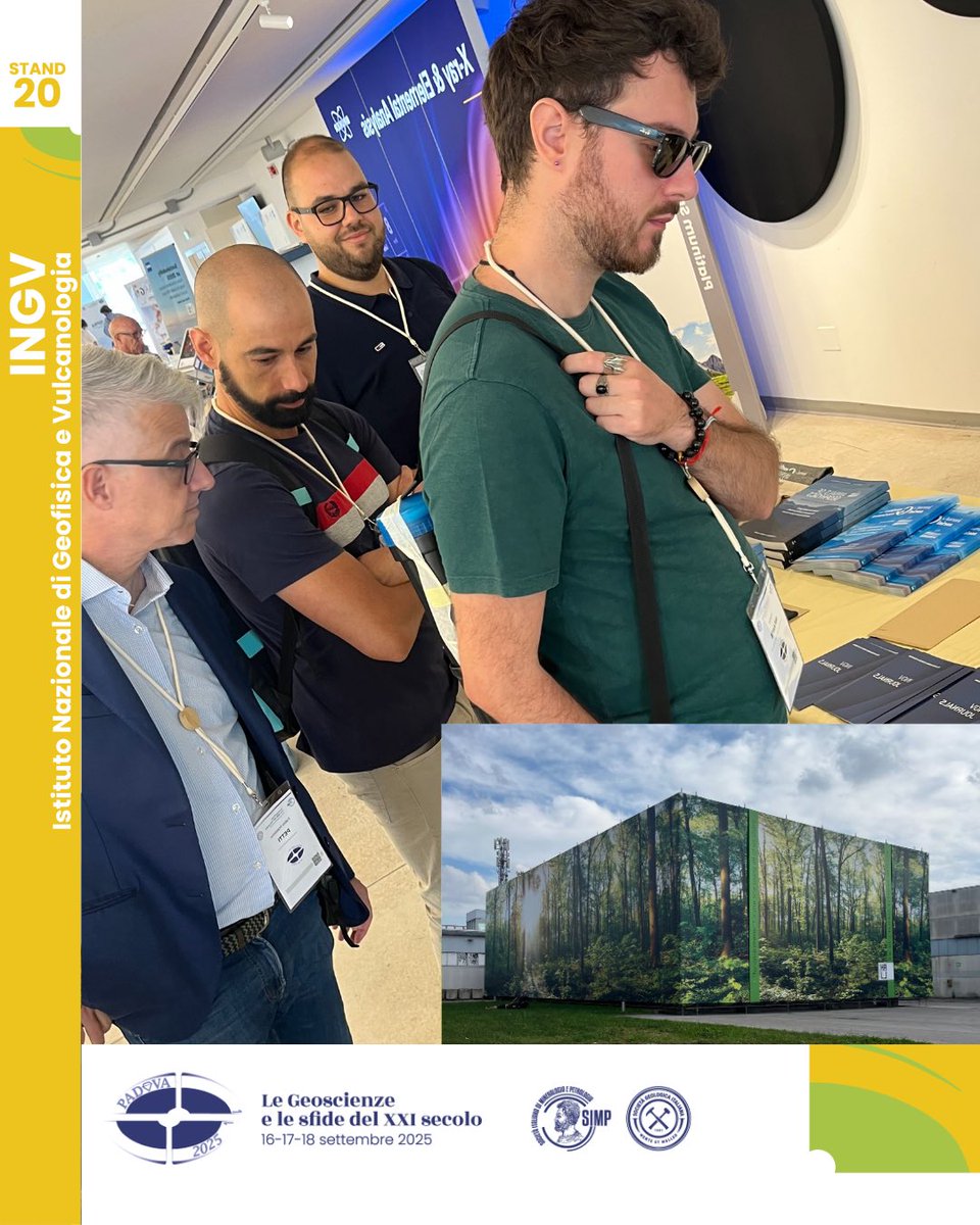 Second day at the SIMP–SGI Congress! 🌟 Great to meet so many of you at Stand 20 during Geosciences and the Challenges of the 21st Century in Padua. Join us tomorrow for the final day and discover Annals of Geophysics, Journal of Geoethics and more!

#Journals #Padova #SIMP #SGI