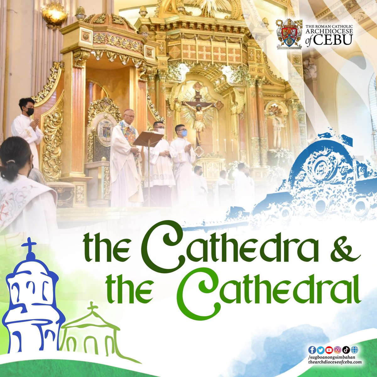 THE CATHEDRA &amp; CATHEDRAL | The authority of a Bishop does not come from himself. The Bishop shares in the authority of the Apostles, and is best characterized in the symbols of his Pastoral Ministry. 

Read more: facebook.com/share/p/19Wp73…

#SugboanongSimbahan