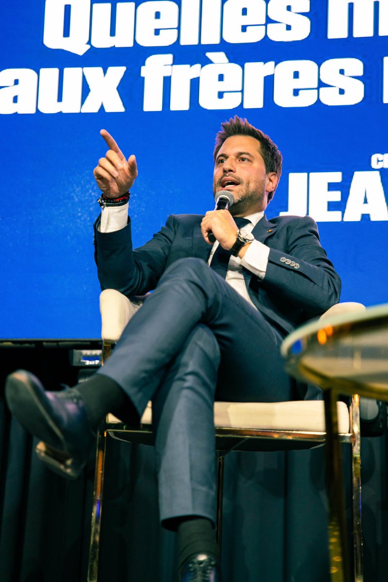 .<a href="/GLBouchez/">Georges-L BOUCHEZ</a> à la conférence « Quelles mesures face aux frères musulmans »:  
🧭 Aujourd’hui, la plus grande difficulté de notre pays face au radicalisme, ce ne sont pas les idiots utiles qui cherchent un sens.  
💬 Le plus grand problème de nos pays, et de l’Europe en général,