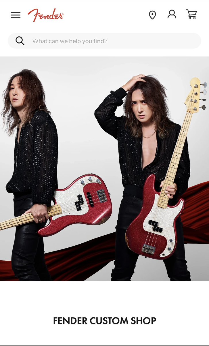 zizizi10's tweet image. 気になって、フェンダーのサイト見るたびに、現実的な金額が目に入って来る🤣🤣

Jさんの色気もヤバイな👍
#fander
#LUNASEA
#J
#シグネチャーモデル