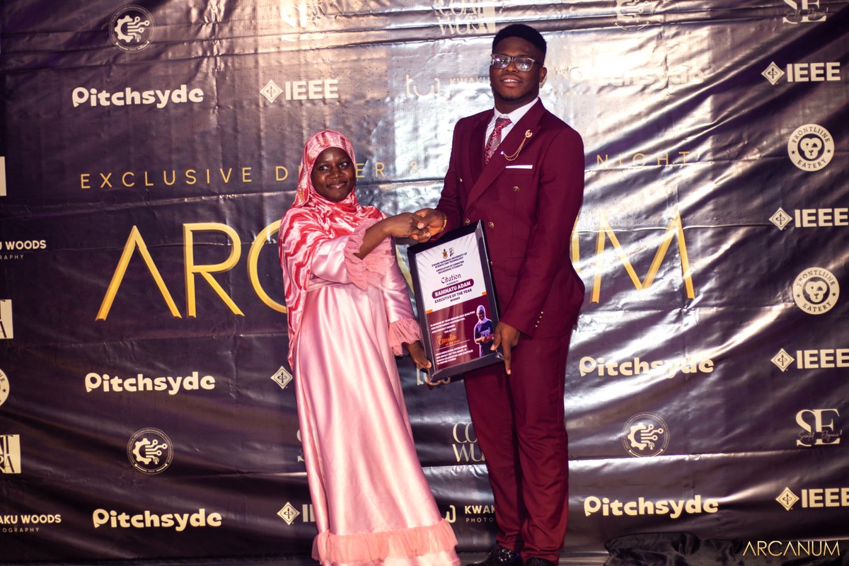 compengKNUST's tweet image. 🎖️𝟐𝟎𝟐𝟓 𝐀𝐂𝐄𝐒 𝐄𝐱𝐜𝐞𝐥𝐥𝐞𝐧𝐜𝐞 𝐀𝐰𝐚𝐫𝐝𝐬 – 𝐀𝐫𝐜𝐚𝐧𝐢𝐮𝐦 𝐍𝐢𝐠𝐡𝐭

At this year’s Arcanium Dinner, we celebrated the students who made ACES proud.

Well done, engineers. The bar has been set.