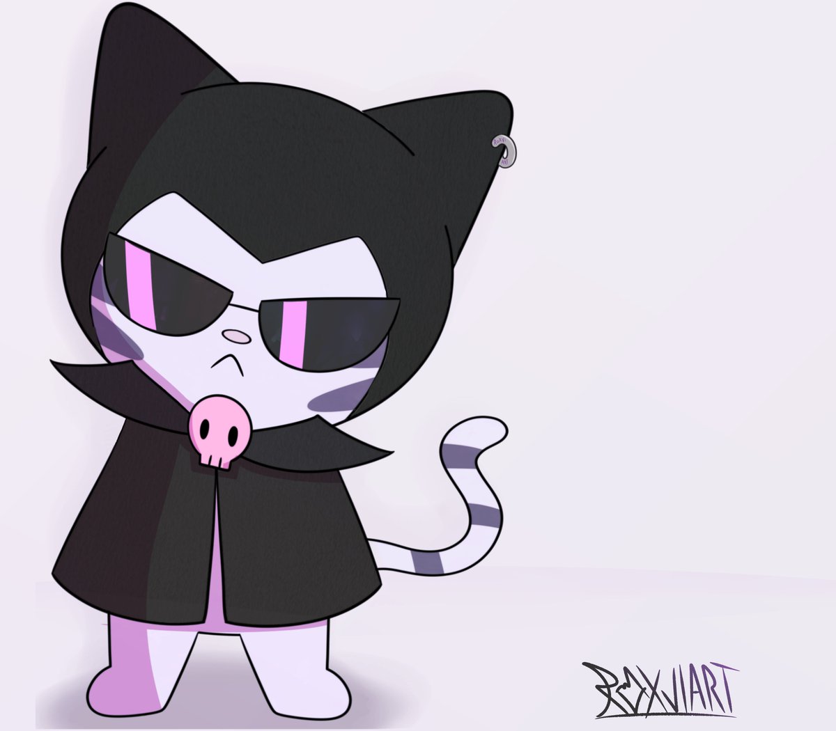 Nyanmi is watching you #onegaimymelody #fanart