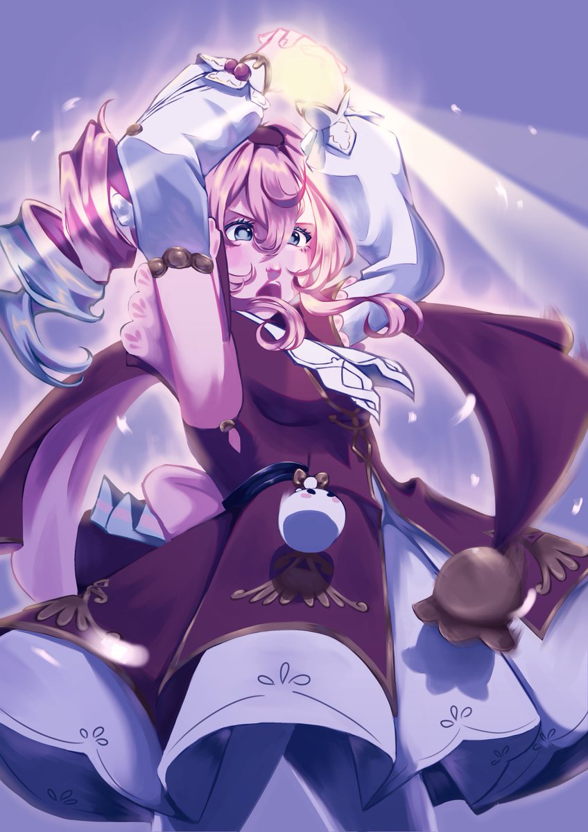 Coreflame, bestow upon the healing rainbow! ⋆✴︎˚｡⋆
#HonkaiStarRail #Hyacine