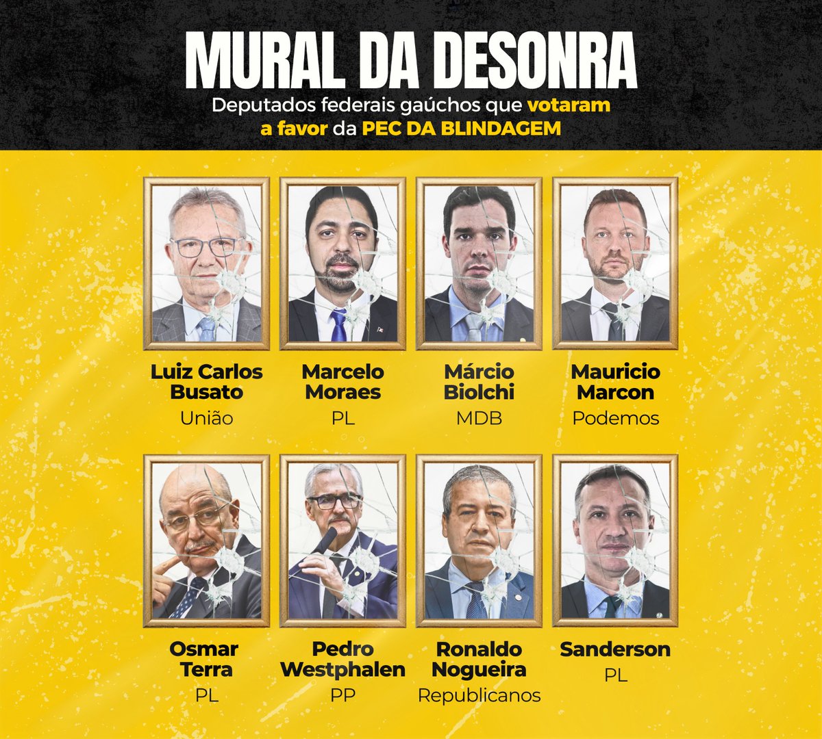 SAsufpel's tweet image. NOTA PÚBLICA CONTRA A PEC DA BLINDAGEM – UM ESCÁRNIO NACIONAL - Texto na integra no site e Facebook da entidade sindical.
#NãoÀPECdaBlindagem #DemocraciaResiste #EmDefesaDoPovo
ASUFPel 46 Anos - Uma História de Lutas